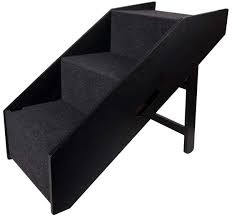 hundetreppe in schwarz fur xxl hunde huisdieren trap flamingo