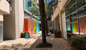 My kids and i are in houston for a few days on one of our last summer adventures and we finally made it to the sugar and cloth color wall to take a few pictures. Sugar Cloth Color Wall In Downtown 365 Houston