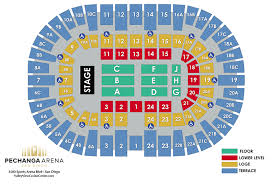 80 Detailed Pechanga Theater Seating Map