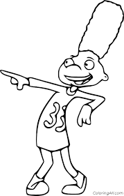 Not sure what to do with those finished coloring pages? Hey Arnold Coloring Pages Coloringall