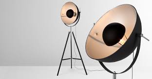 Made Stehlampe Schwarz Floor Lamp Silver Floor Lamp Copper