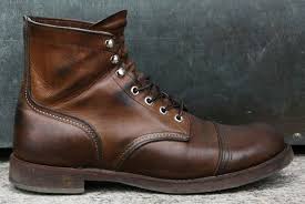 These are my first red wing boots, i'd heard nothing but good things about them. Fade Of The Day Red Wing 8111 Iron Ranger 3 Years Mens Boots Fashion Mens Leather Boots Red Wing Boots