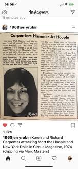 Karen carpenter's death changed the way we talk about anorexia today. Morrissey Central Karen Carpenter Was Obviously A Genius September 1 2020 Morrissey Solo