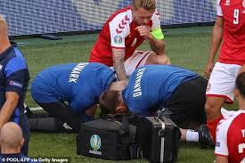 Kjaer also comforted eriksen's partner, sabrina kvist jensen, who had jumped onto the pitch and was in tears. Jm4pvbwfj5u59m