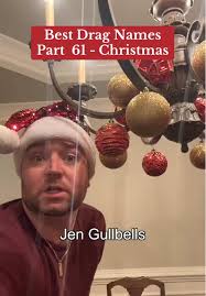 Drag Names, Christmas Edition with the hilarious @Charles Osborne 🎄❤️ . .  . #drag #dragname #comedy #duet #collab #funny #jokes #nyc