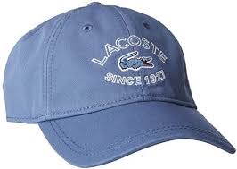 amazon com lacoste gabardine 1927 inch cap mens