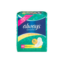 Always Ultra Thin Regular Pads with Wings, 46 count – Trans Recovery Supply