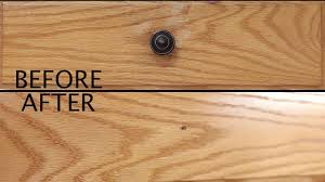 However, if you have oak cabinets you might notice them begin to fade or turn yellow over time. Restaining Kitchen Cabinets Youtube