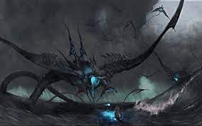 Any aquatic race that gw release will have to have some form of rule regarding battlefied set up. Monster Splash Art Fantasy Art Creature Sea Monsters Hd Wallpaper Wallpaper Flare