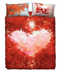 Parure sacco copripiumino letto singolo, una piazza. Completo Copripiumino Lenzuola Matrimoniale Love Everywhere Cuore Rosso Bassetti Ebay