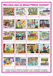 Was Kann Man An Diesen Platzen Machen Daf Wortschatz Student