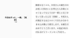 脈絡もなくエロ 木兎さんの誕生日のお祝いに何がいいか考えたら赤葦にエロくなってもらうのが一番じゃないかなって思ったんだ 真顔 木兎さんが満足するほどエロくできたか分かりませんが謹んで進呈します お誕生日おめでとうございます 追記 09 21付r 18