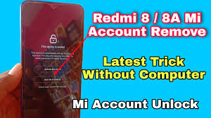 Simply put, in addition to resetting the forgotten password, the device . Mi Account Remove Permanently Unlock For Gsm