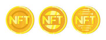 Nft Non Fungible Tokens Set In Cartoon Style Online Money For Buy Exclusive Art Vector Illustration Design 2310235 Vector Art At Vecteezy