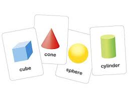 3d Printable Shapes Flash Cards Printable Shapes Flashcards Shapes Kindergarten