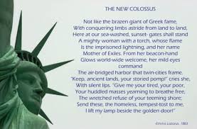 The New Colossus The New Colossus Statue Of Liberty Quote Statue Of Liberty Meaning