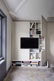 The progressive furniture willow complete tv wall unit will be the focal point of your living room. 14 Hidden Storage Ideas For Small Spaces Apartment Interior Design Small Apartment Interior Apartment Interior