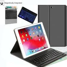 For Ipad 7 8th Gen 10 2 2020 Bluetooth Keyboard Case Stand With Pencil Holder Keyboard Case Bluetooth Keyboard Bluetooth Keyboard Case