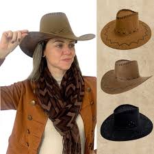Chap&eacute;u Aveludado Country Cowboy Sertanejo