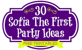 Choose from 3,806 printable design templates, like sofia birthday posters, flyers, mockups, invitation cards, business cards, brochure download them for free in ai or eps format. 30 Sofia The First Party Ideas Free Printables Must Haves Thesuburbanmom