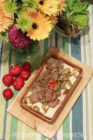 榨菜牛肉蒸豆腐 蒸焗爐食譜 cooking kitchen
