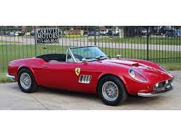 Customers want this model for their amazingly durable components. 1960 Modena 250 Gt California Spyder Replica