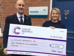 Significant advances across the full spectrum of cancer research, spanning basic preclinical, translational and clinical work. Nottingham Surveyors Raise 1 200 For Cancer Research Uk Thebusinessdesk Com