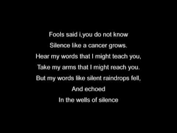 Simon Garfunkel Sound Of Silence With Lyrics Simon Garfunkel Lyrics Oldies Music