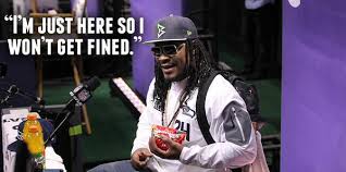 We did not find results for: Marshawn Lynch Says I M Just Here Not To Get Fined Video Jocks And Stiletto Jill