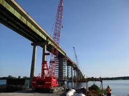 Find out what works well at masco crane and hoist from the people who know best. Crawlers Barge In On Quinte Bridge Project Crane And Hoist Canadacrane And Hoist Canada