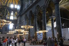 Hagia sophia , turkish ayasofya , latin sancta sophia , also called church of the holy wisdom or church of the divine wisdom , an important byzantine structure in istanbul and one of the world's. Hagia Sophia Inside 3 Istanbul Pictures Geography Im Austria Forum