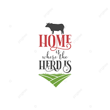 Each of our free downloads includes a free svg file, png, eps and dxf.we hope you can find what you need for your cutting projects. Home Is Where The Herd Is Farm Quote Lettering Typography Home Icons Quote Icons Farm Icons Png And Vector With Transparent Background For Free Download