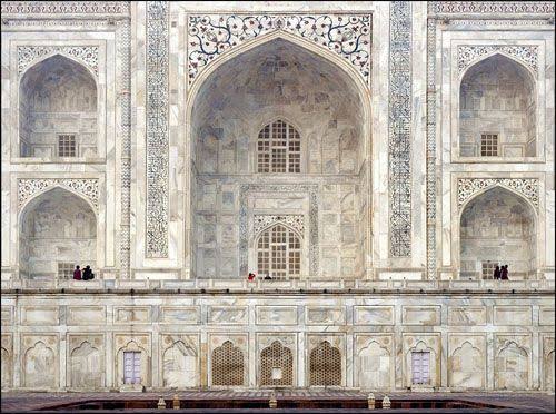 Image result for exterior of taj mahal"