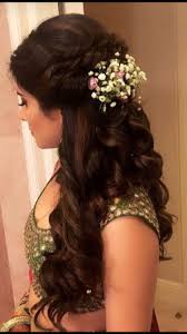 All you'll need is some hair spray and a curling tong to recreate this look on your own. Short Hair Modern Indian Wedding Hairstyles For Long Hair Novocom Top
