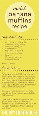 Moist Banana Muffins The Best Recipe Around The Diy Lighthouse Banana Muffin Recipe Moist Banana Muffins Banana Muffin Recipe Easy
