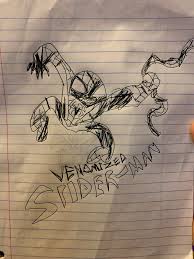 I'd drawn the raptor skin and. Spider Man Venomized 9gag