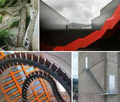 Create a little drama on your deck with deck lighting installed on stair risers and railing lighting in the post caps. Walk On The Wild Out Side 14 Stunning Exterior Staircases Urbanist