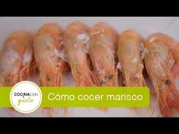 Preparación de los langostinos cocidos. Como Preparar Langostinos Youtube
