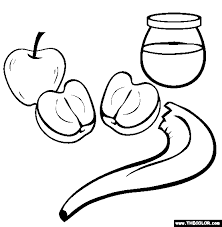 In 2020, rosh hashanah begins at sunset on friday, september 18. Rosh Hashanah Coloring Pages Coloring Home