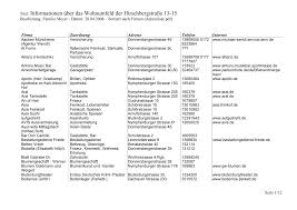 Der rotkreuzplatz liegt im herzen des stadtteils neuhausen. Http Www Hirschbergstrasse13 15 De Adressliste Pdf