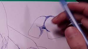 How to sketch with a ballpoint pen , erotic art - XNXX.COM