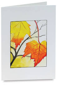 A great way to practice your watercolors while also creating your very own, personalized greeting cards. Strathmore Watercolor Cards Blick Art Materials