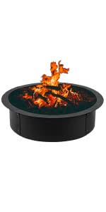 All outdoor gas fire pits are not created equal and i will tell you why. Amazon Com Ryan Fire Pit Ring 36 Inch Outer 30 Inch Inner Diameter Fire Pit Insert 3 0mm Thick Heavy Duty Solid Steel Fire Pit Liner Diy Campfire Ring Above Or In Ground For Outdoor Patio