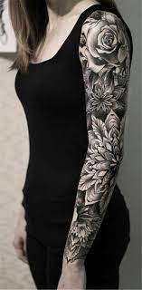 45 Gorgeous And Stunning Sleeve Floral Tattoo To Make You Stylish Women Fashion Lifestyle Blog Shinecoco Com In 2021 Floral Tattoo Sleeve Full Sleeve Tattoos Sleeve Tattoos
