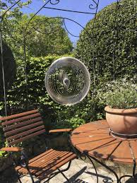 Windspiel Kreis Xxl Mit 70mm Glaskugel Windspiele Glaskugel Geometrische Figuren