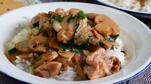 Maybe you would like to learn more about one of these? So Tasty We Can Eat This Everyday Chicken Mushroom W Scallions é¦™è'±è˜'è‡é¸¡ç›–é¥­ Chinese Chicken Rice Recipe Youtube