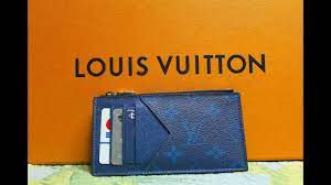 Louis vuitton coin card holder wallet. Louis Vuitton Coin Card Holder Cobalt Unboxing Youtube