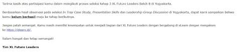 Soal pangkat dan akar ini terdiri dari 20. Seleksi Beasiswa Xl Future Leaders Batch 8 Halaman 1 Kompasiana Com