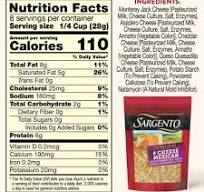 Sargento® Off the Block Fine Cut 4 Cheese Mexican Blend Natural Cheese  Shreds, 8 oz