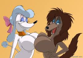 Rule 34 Dev - 2girls afghan_hound anthro anthrofied bow breasts brown_fur  collar disney dog domestic_dog female female_only furry  georgette_(oliver_and_company) kidcrash mammal nipples nude  oliver_and_company poodle pussy rita_(oliver_and_company ...
